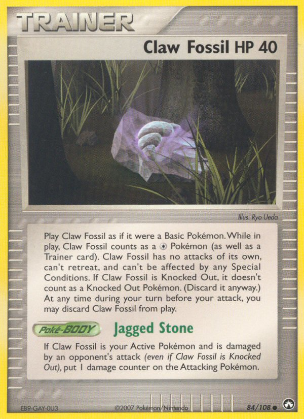 Claw Fossil (84/108) [EX: Power Keepers] | Card Merchant Takapuna