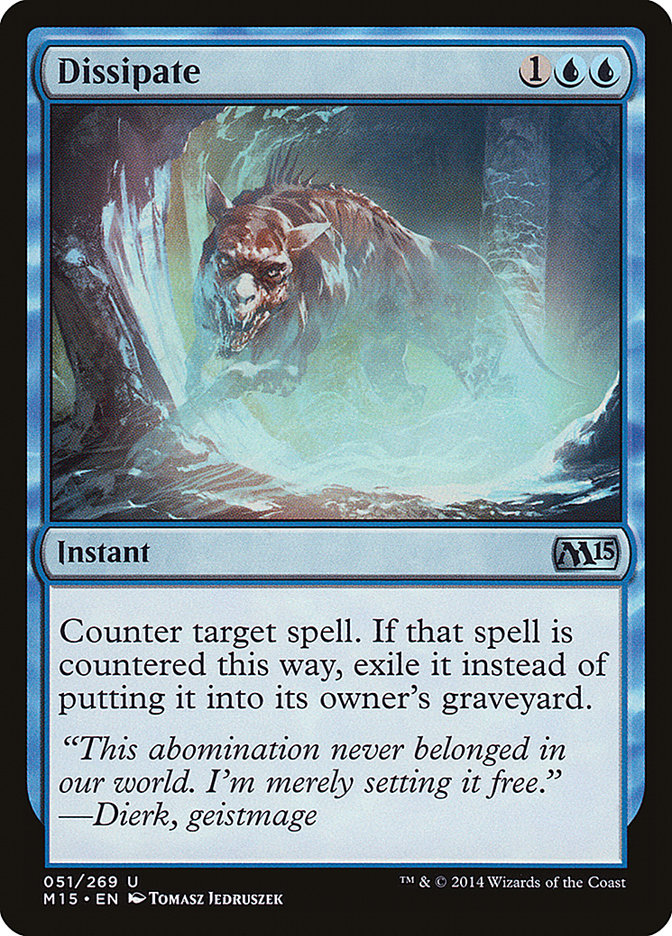 Dissipate [Magic 2015] | Card Merchant Takapuna