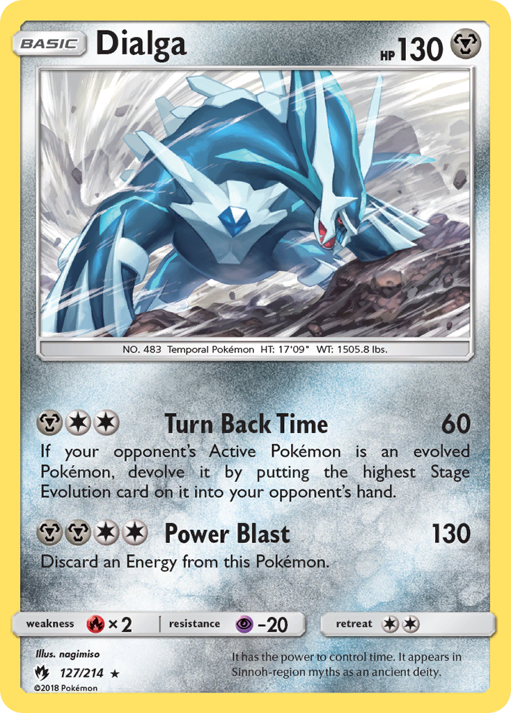 Dialga (127/214) [Sun & Moon: Lost Thunder] | Card Merchant Takapuna