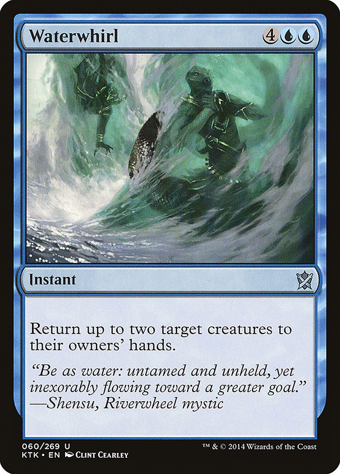 Waterwhirl [Khans of Tarkir] | Card Merchant Takapuna