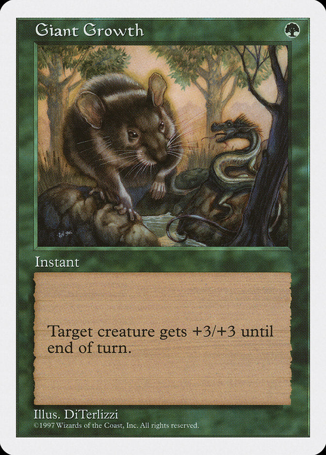 Giant Growth [Fifth Edition] | Card Merchant Takapuna