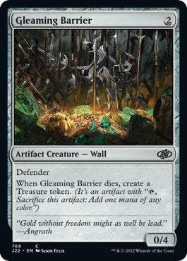 Gleaming Barrier [Jumpstart 2022] | Card Merchant Takapuna