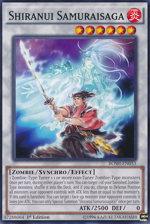 Shiranui Samuraisaga [BOSH-EN053] Common | Card Merchant Takapuna