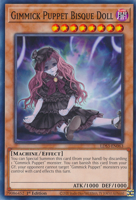 Gimmick Puppet Bisque Doll [LDS3-EN063] Common | Card Merchant Takapuna