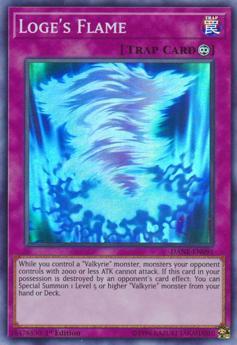 Loge's Flame [DANE-EN091] Super Rare | Card Merchant Takapuna