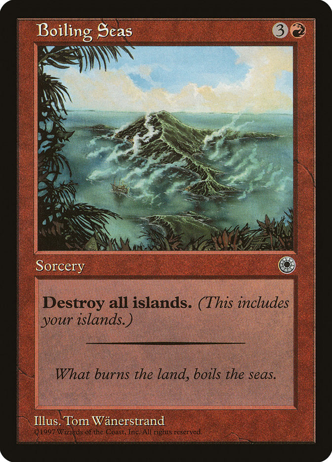 Boiling Seas [Portal] | Card Merchant Takapuna