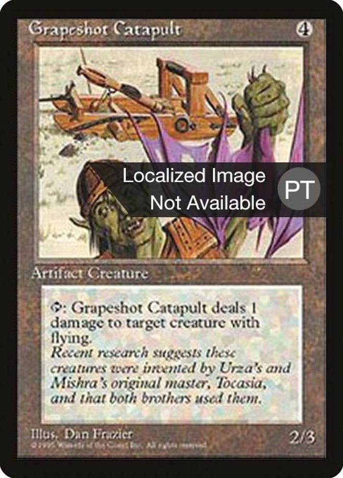 Grapeshot Catapult [Fourth Edition (Foreign Black Border)] | Card Merchant Takapuna