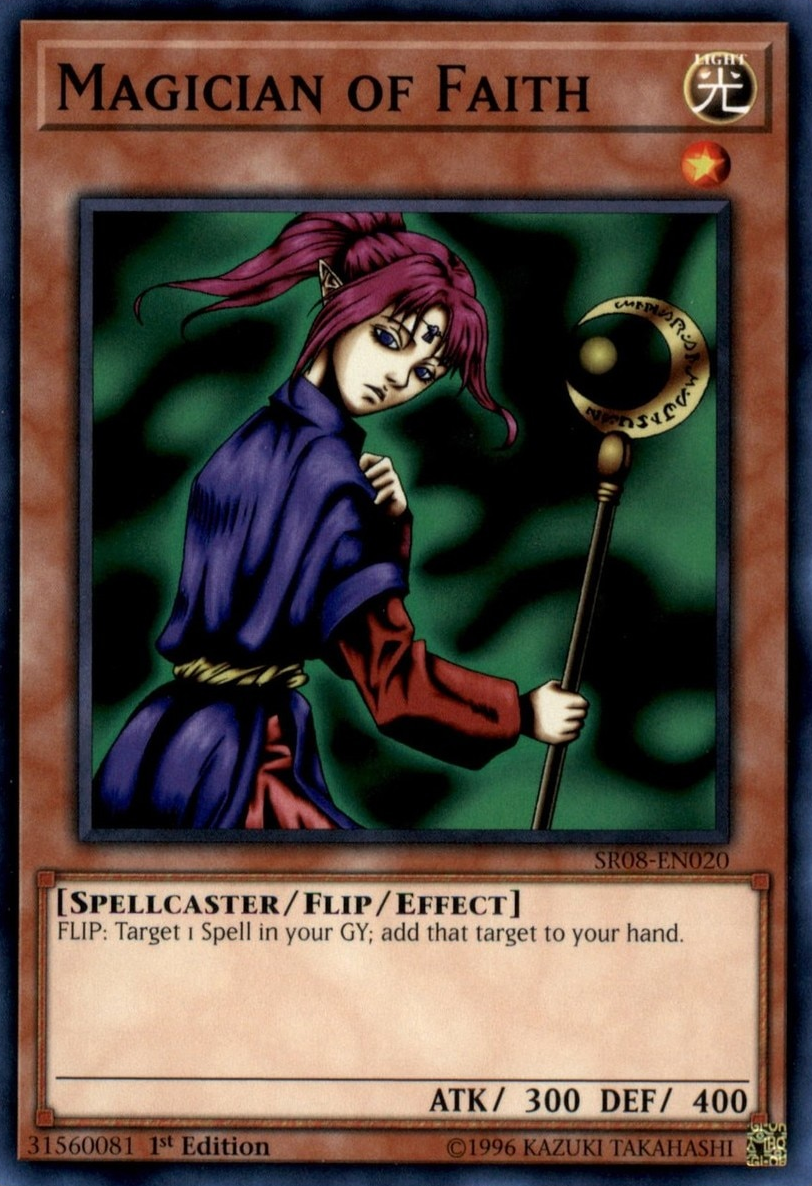 Magician of Faith [SR08-EN020] Common | Card Merchant Takapuna