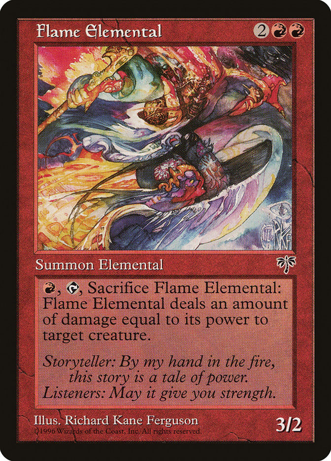 Flame Elemental [Mirage] | Card Merchant Takapuna