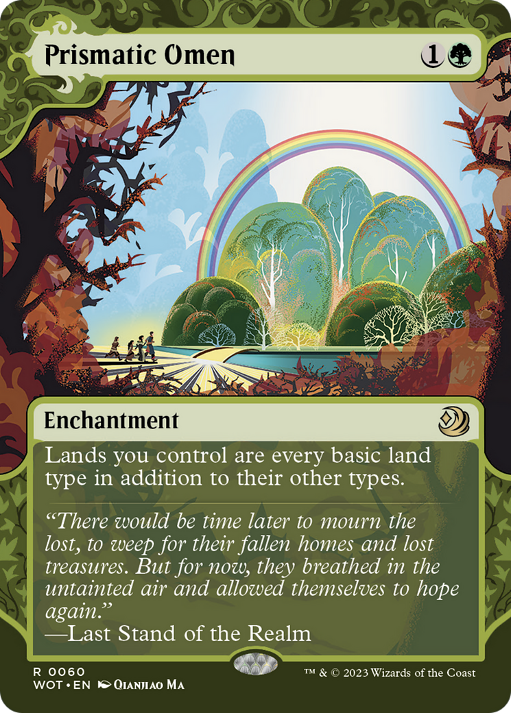 Prismatic Omen [Wilds of Eldraine: Enchanting Tales] | Card Merchant Takapuna