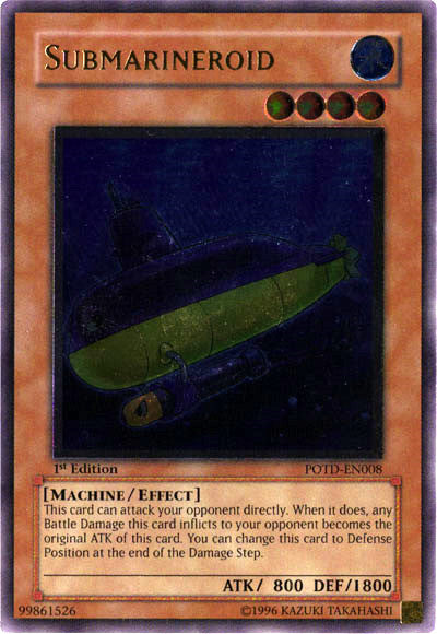 Submarineroid [POTD-EN008] Ultimate Rare | Card Merchant Takapuna