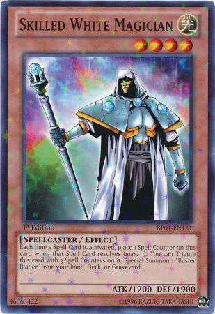 Skilled White Magician [BP01-EN131] Starfoil Rare | Card Merchant Takapuna