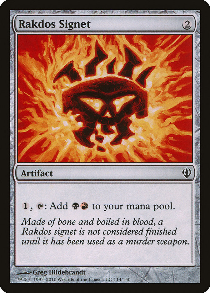 Rakdos Signet [Archenemy] | Card Merchant Takapuna