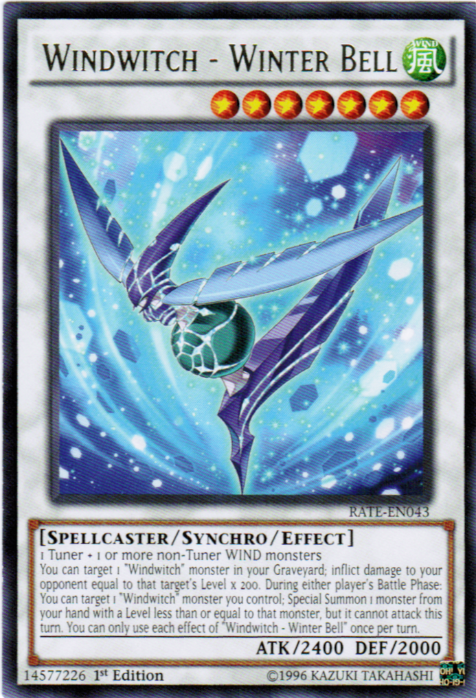 Windwitch - Winter Bell [RATE-EN043] Rare | Card Merchant Takapuna