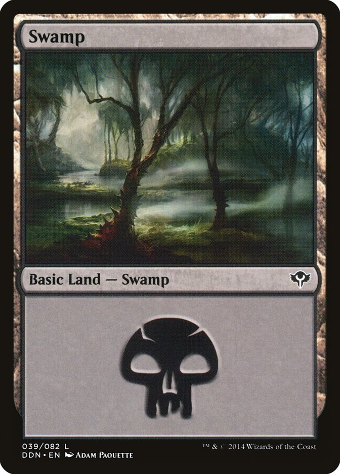 Swamp (39) [Duel Decks: Speed vs. Cunning] | Card Merchant Takapuna