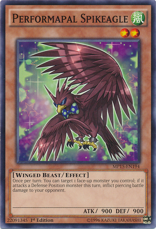 Performapal Spikeagle [MP15-EN194] Common | Card Merchant Takapuna