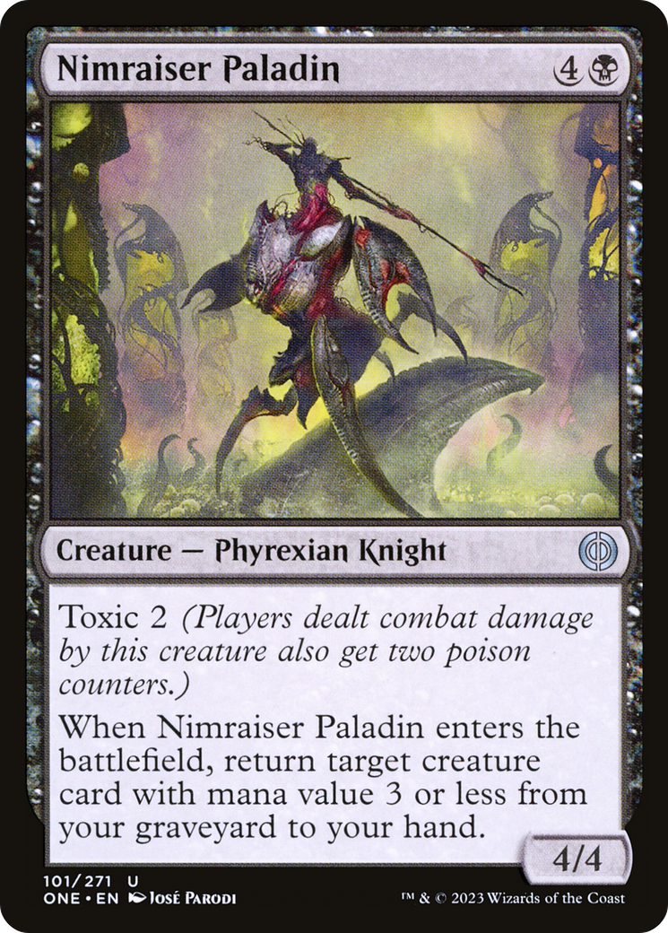 Nimraiser Paladin [Phyrexia: All Will Be One] | Card Merchant Takapuna