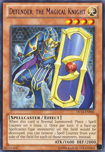 Defender, the Magical Knight (Purple) [DL14-EN006] Rare | Card Merchant Takapuna