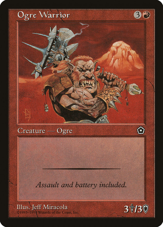 Ogre Warrior [Portal Second Age] | Card Merchant Takapuna