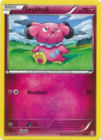 Snubbull (11/30) [XY: Trainer Kit - Sylveon] | Card Merchant Takapuna