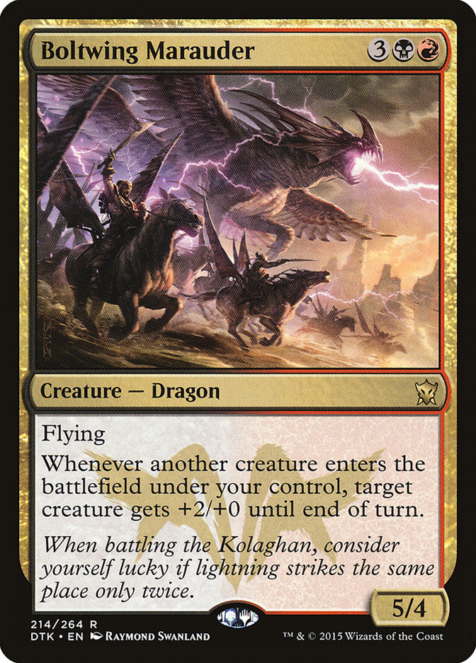 Boltwing Marauder [Dragons of Tarkir] | Card Merchant Takapuna