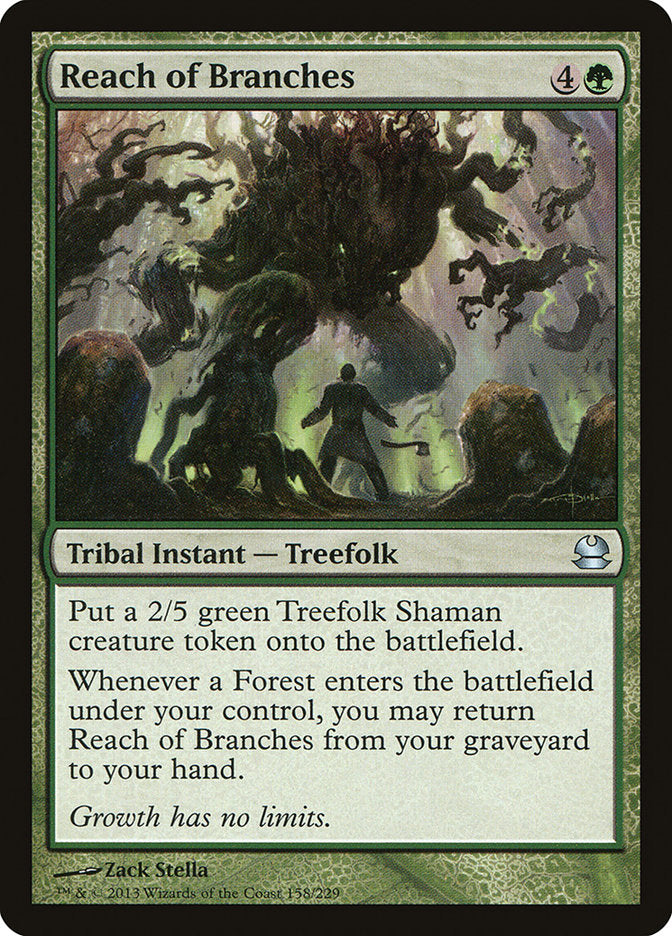 Reach of Branches [Modern Masters] | Card Merchant Takapuna