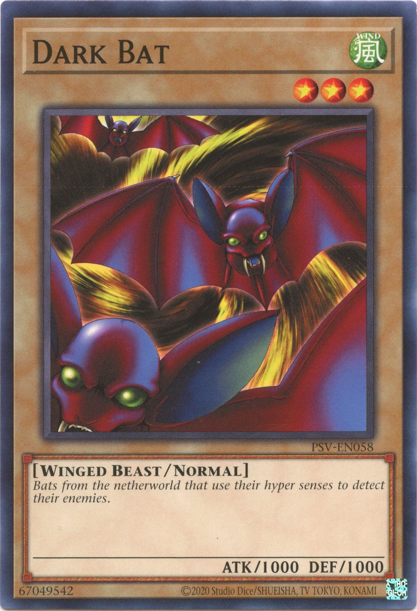 Dark Bat (25th Anniversary) [PSV-EN058] Common | Card Merchant Takapuna