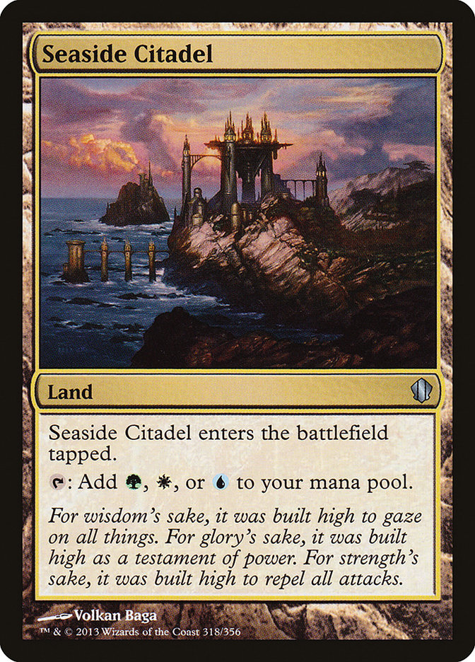 Seaside Citadel [Commander 2013] | Card Merchant Takapuna