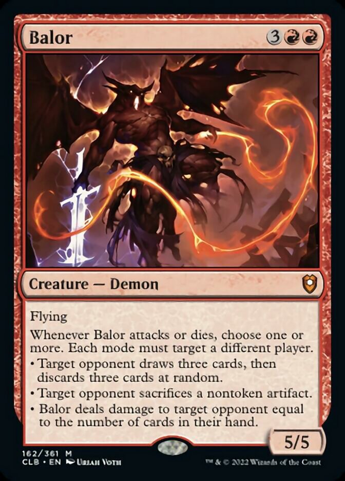 Balor [Commander Legends: Battle for Baldur's Gate] | Card Merchant Takapuna