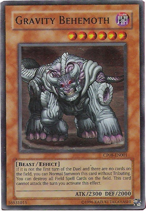 Gravity Behemoth [CP08-EN001] Ultra Rare | Card Merchant Takapuna