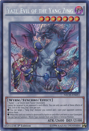 Yazi, Evil of the Yang Zing [NECH-EN051] Secret Rare | Card Merchant Takapuna