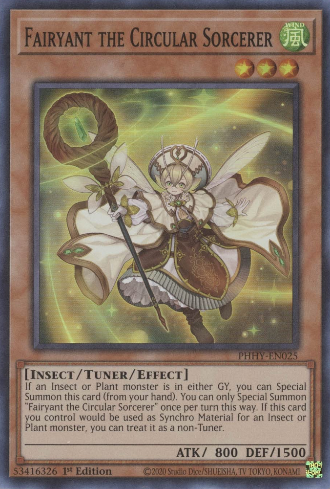 Fairyant the Circular Sorcerer [PHHY-EN025] Super Rare | Card Merchant Takapuna