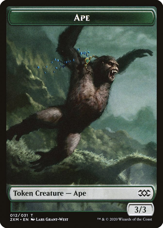 Ape Token [Double Masters Tokens] | Card Merchant Takapuna