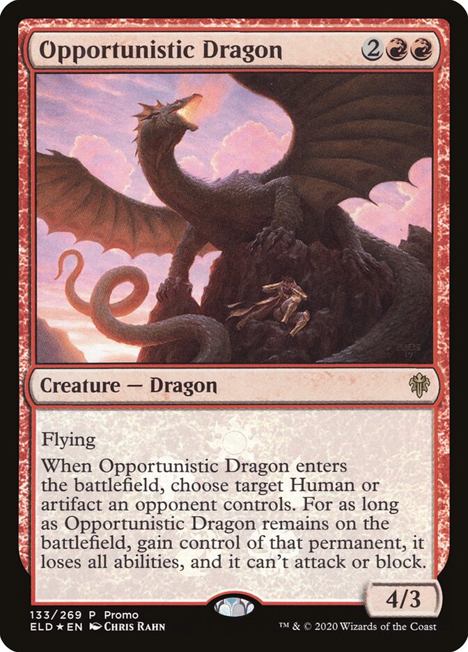 Opportunistic Dragon [Resale Promos] | Card Merchant Takapuna