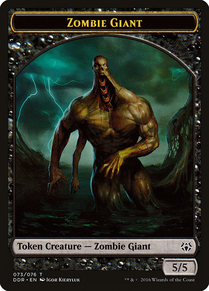 Zombie Giant Token [Duel Decks: Nissa vs. Ob Nixilis] | Card Merchant Takapuna