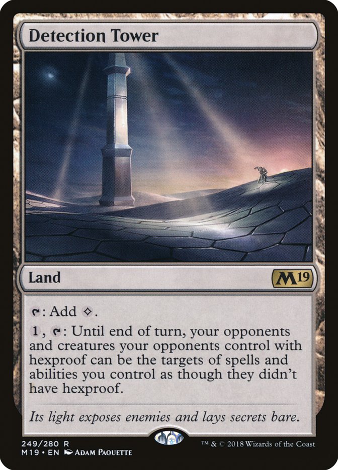 Detection Tower [Core Set 2019] | Card Merchant Takapuna