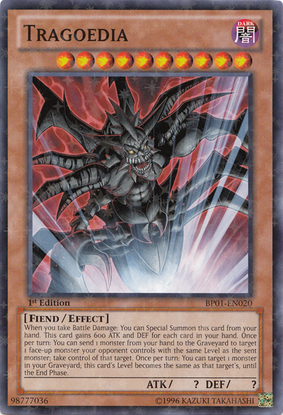 Tragoedia [BP01-EN020] Starfoil Rare | Card Merchant Takapuna