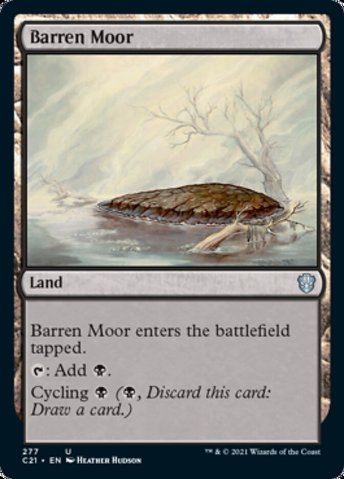 Barren Moor [Commander 2021] | Card Merchant Takapuna