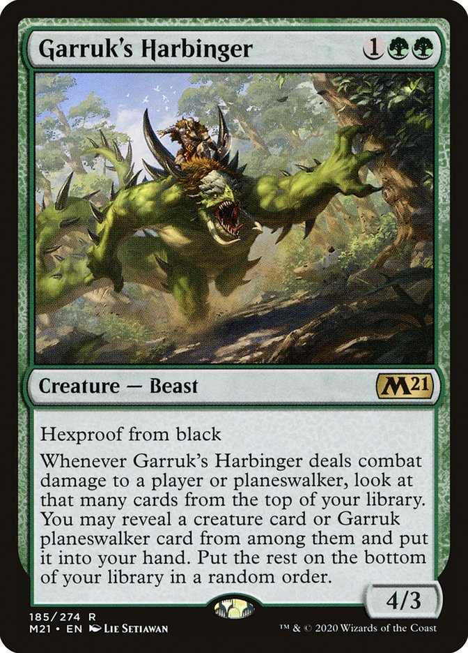 Garruk's Harbinger [Core Set 2021] | Card Merchant Takapuna