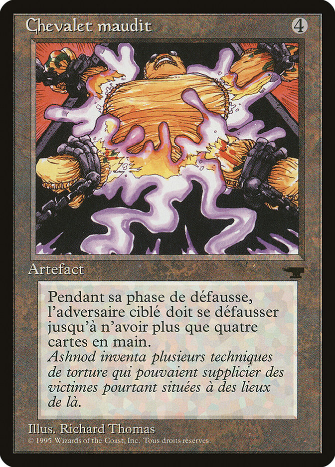 Cursed Rack (French) - "Chevalet maudit" [Renaissance] | Card Merchant Takapuna