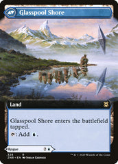 Glasspool Mimic // Glasspool Shore (Extended Art) [Zendikar Rising] | Card Merchant Takapuna