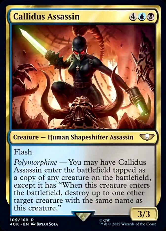 Callidus Assassin [Warhammer 40,000] | Card Merchant Takapuna