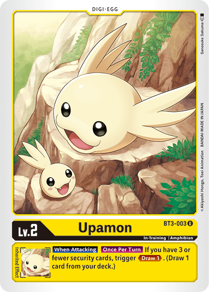 Upamon [BT3-003] [Release Special Booster Ver.1.5] | Card Merchant Takapuna