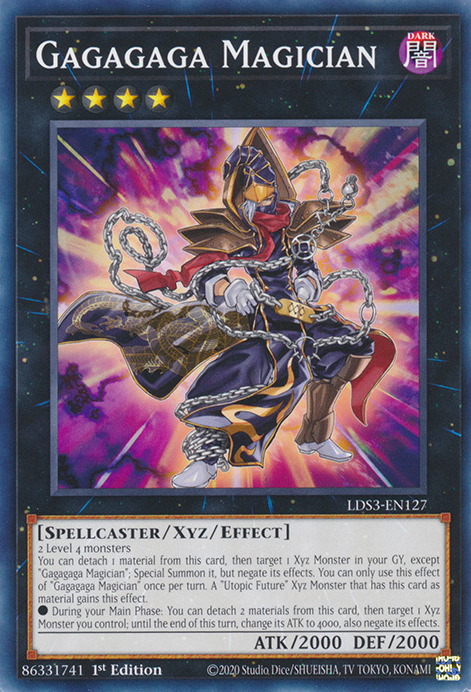 Gagagaga Magician [LDS3-EN127] Common | Card Merchant Takapuna