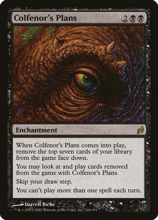 Colfenor's Plans [Lorwyn] | Card Merchant Takapuna