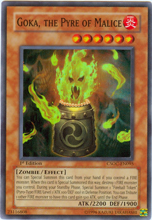 Goka, the Pyre of Malice [CSOC-EN095] Super Rare | Card Merchant Takapuna