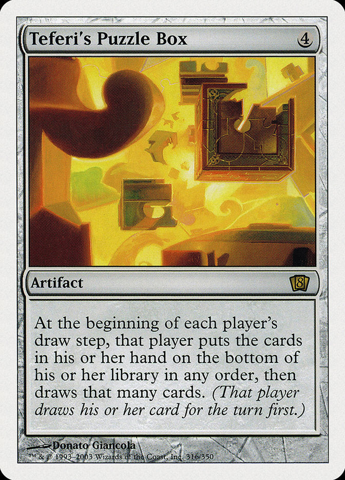 Teferi's Puzzle Box [Eighth Edition] | Card Merchant Takapuna