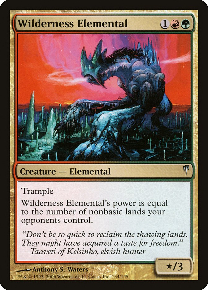 Wilderness Elemental [Coldsnap] | Card Merchant Takapuna