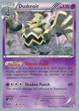 Dusknoir (63/149) (Trevgor - Trent Orndorff) [World Championships 2014] | Card Merchant Takapuna