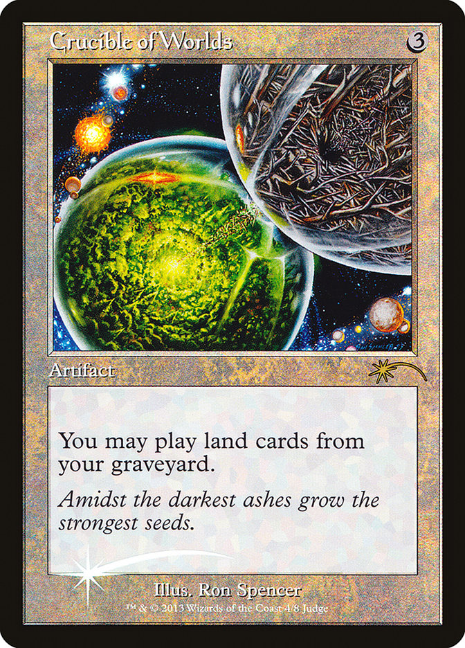 Crucible of Worlds [Judge Gift Cards 2013] | Card Merchant Takapuna